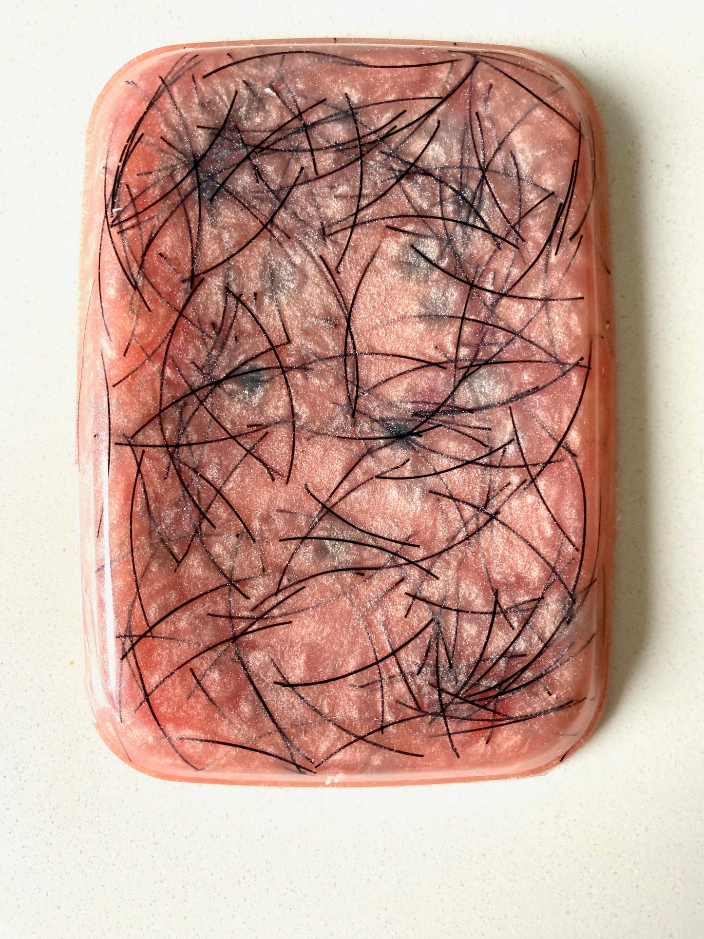 Picky Pad Pimple Popper Fidget Toy with Hair